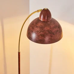 Lampadaire Poitou Rouille, 1 Lumiere
