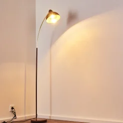 Lampadaire Poitou Rouille, 1 Lumiere