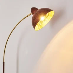 Lampadaire Poitou Rouille, 1 Lumiere