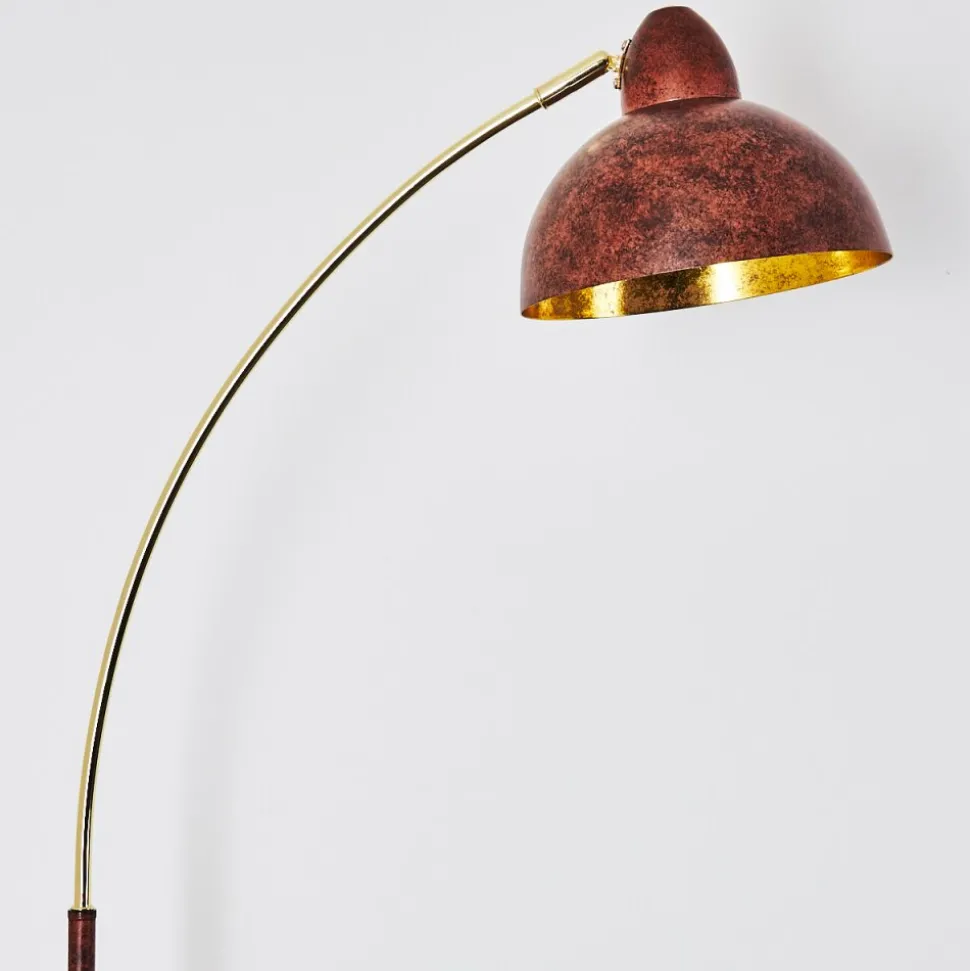Lampadaire Poitou Rouille, 1 Lumiere