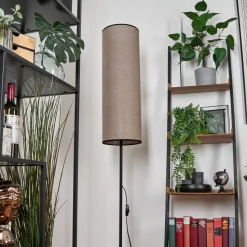 Lampadaire Pomancillo Noir, 1 Lumiere