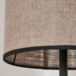 Lampadaire Pomancillo Noir, 1 Lumiere