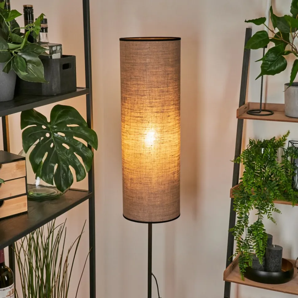 Lampadaire Pomancillo Noir, 1 Lumiere