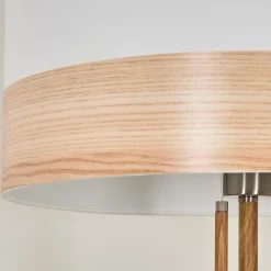 Lampadaire Pontresina Nickel Mat, 1 Lumiere