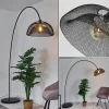 Lampadaire Pralo Noir, 1 Lumiere