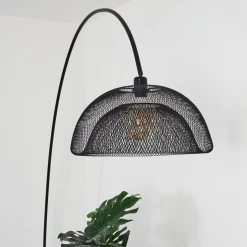Lampadaire Pralo Noir, 1 Lumiere