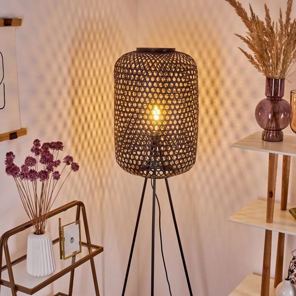 Lampadaire Quinto Noir, 1 Lumiere