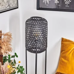 Lampadaire Quinto Noir, 1 Lumiere