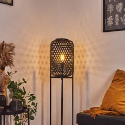 Lampadaire Quinto Noir, 1 Lumiere