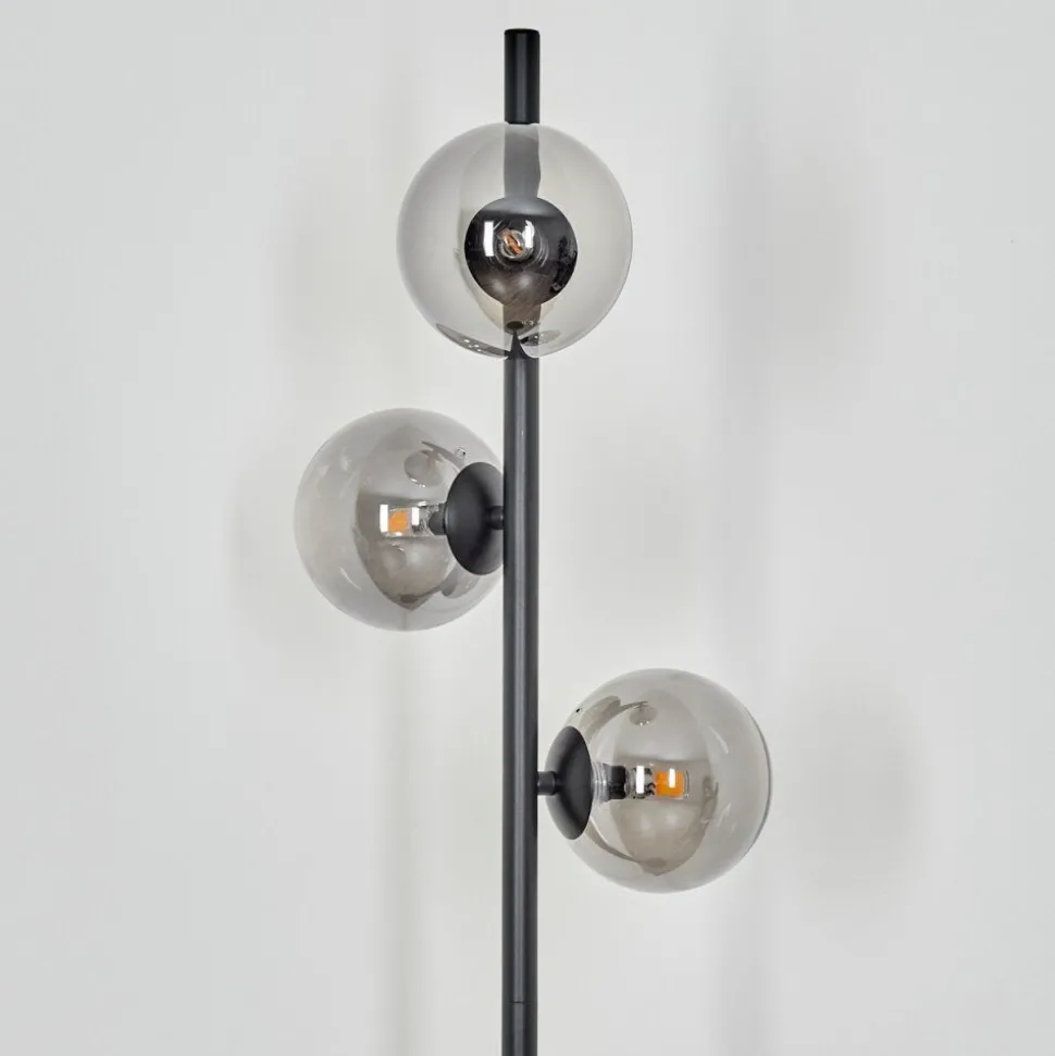 Lampadaire Remaisnil Noir, 3 Lumieres