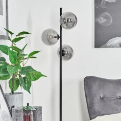 Lampadaire Remaisnil Noir, 3 Lumieres