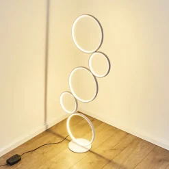 Lampadaire Rodekro Led Blanc, 1 Lumiere