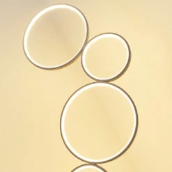 Lampadaire Rodekro Led Blanc, 1 Lumiere