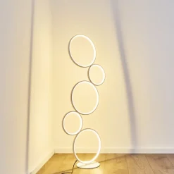 Lampadaire Rodekro Led Blanc, 1 Lumiere