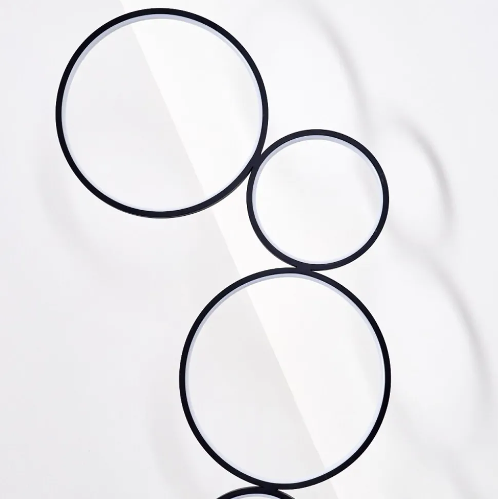 Lampadaire Rodekro Led Noir, 1 Lumiere