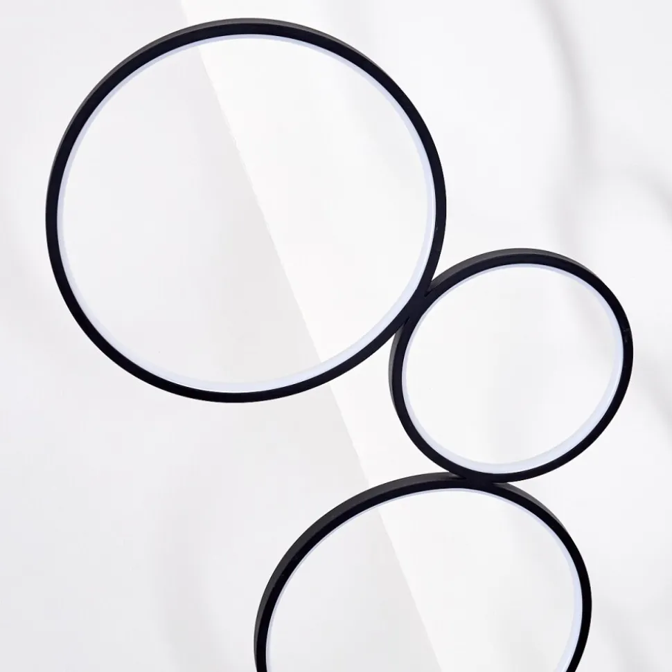 Lampadaire Rodekro Led Noir, 1 Lumiere