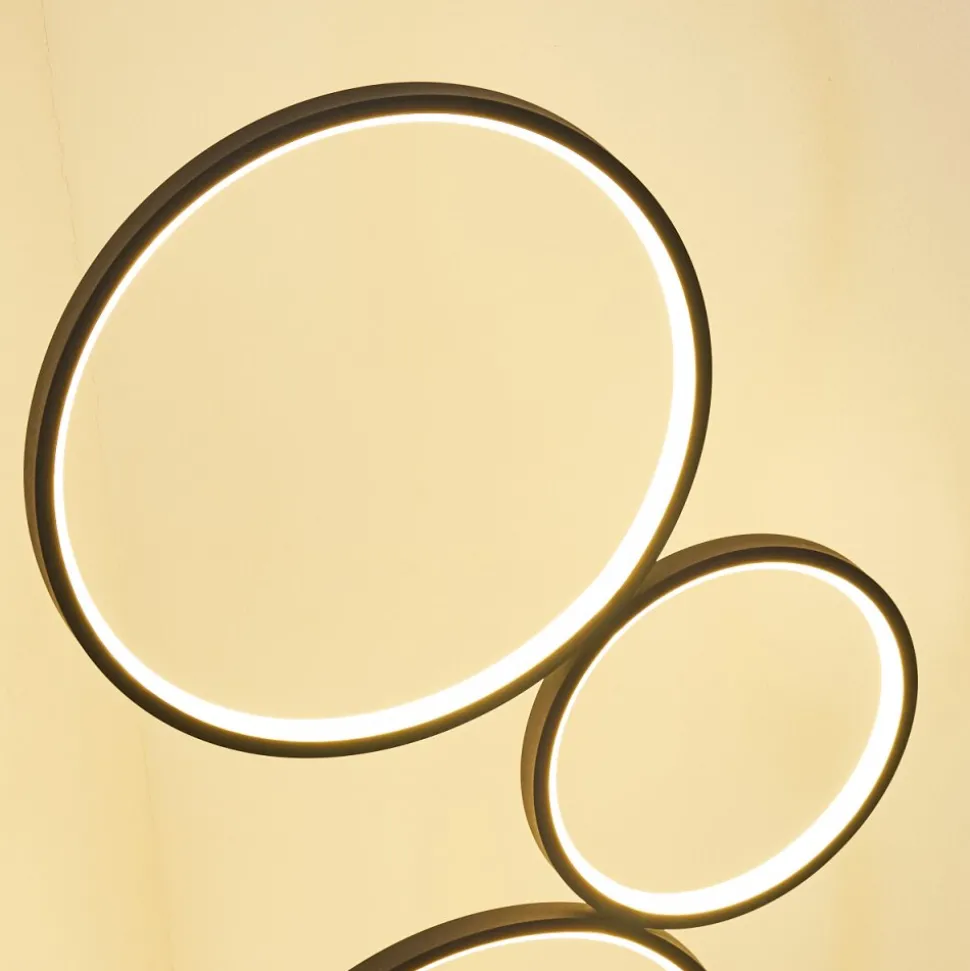 Lampadaire Rodekro Led Noir, 1 Lumiere