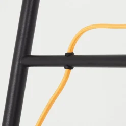 Lampadaire Saillon Noir, 1 Lumiere