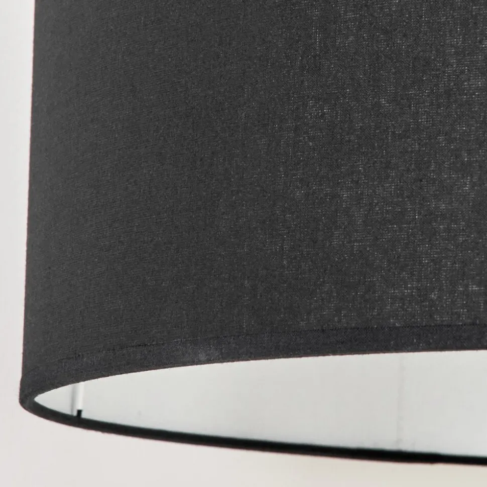 Lampadaire Saladillo Bois Fonce, Blanc, 1 Lumiere