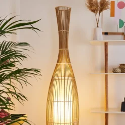 Lampadaire Saranda Brun, 1 Lumiere