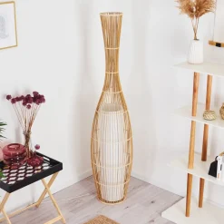 Lampadaire Saranda Brun, 1 Lumiere