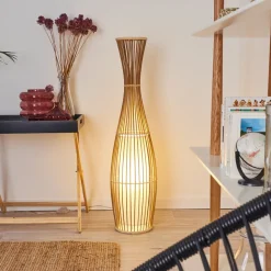Lampadaire Saranda Brun, 1 Lumiere