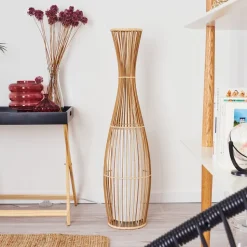 Lampadaire Saranda Brun, 1 Lumiere
