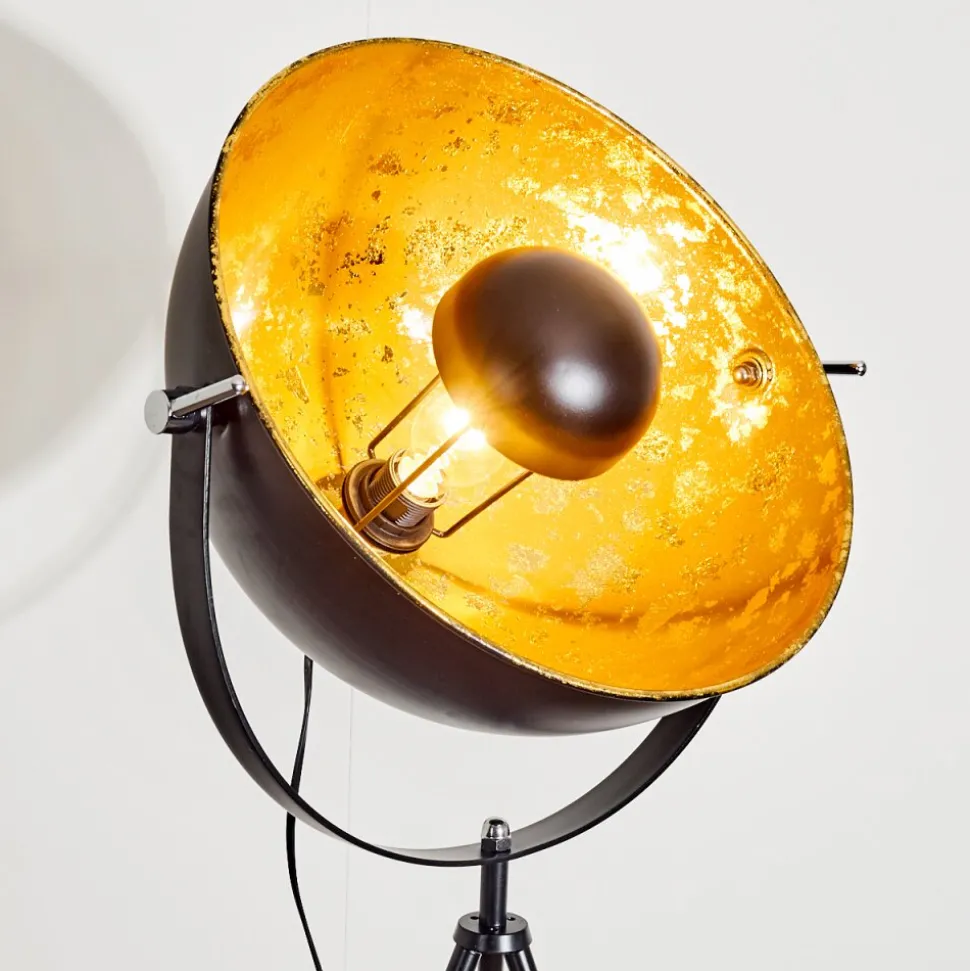 Lampadaire Saturn Noir, 1 Lumiere