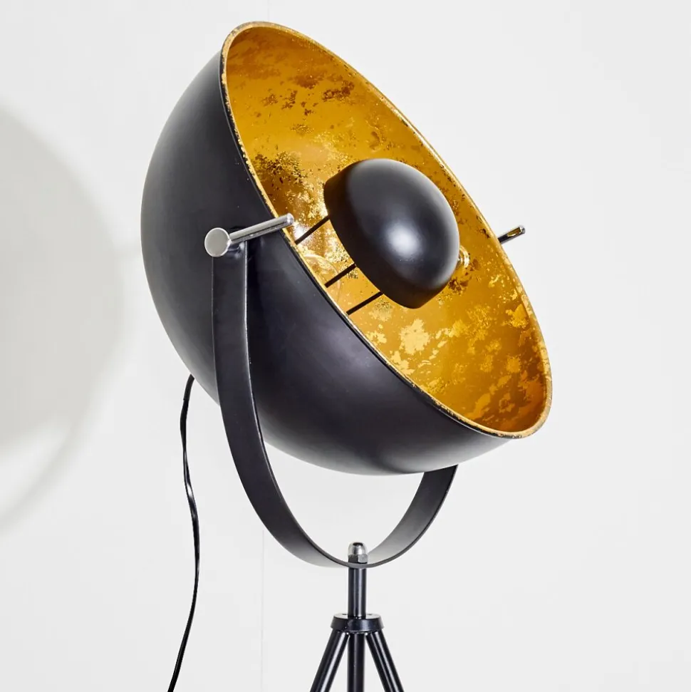 Lampadaire Saturn Noir, 1 Lumiere