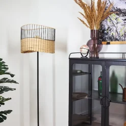 Lampadaire Shalo Noir, 1 Lumiere