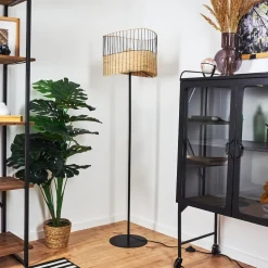 Lampadaire Shalo Noir, 1 Lumiere