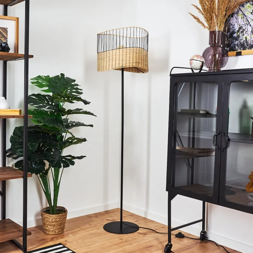 Lampadaire Shalo Noir, 1 Lumiere