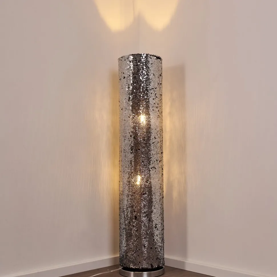 Lampadaire Sjaelland Chrome, 2 Lumieres