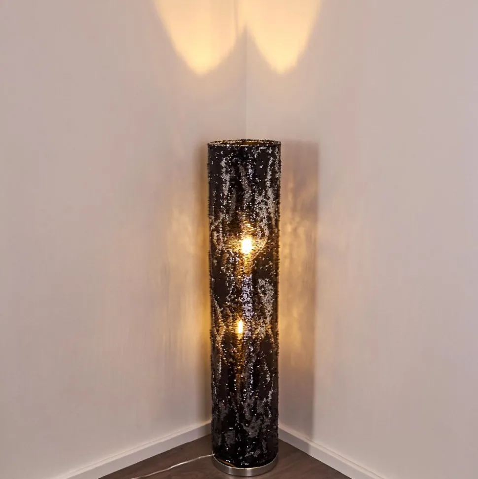 Lampadaire Sjaelland Chrome, 2 Lumieres