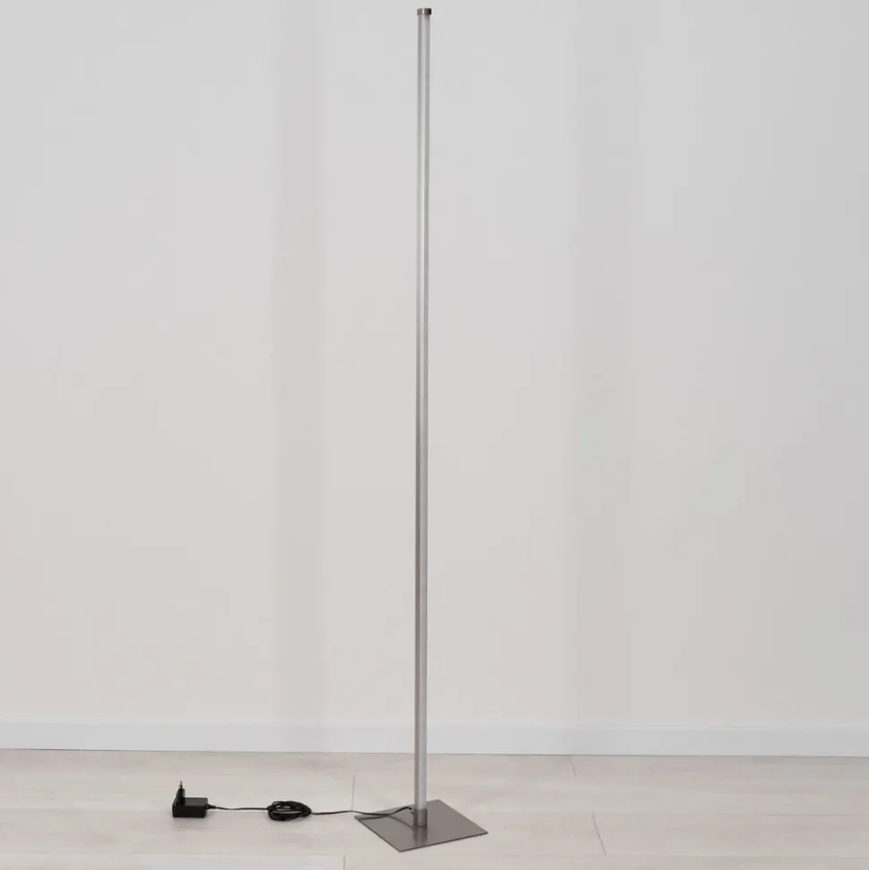 Lampadaire Soyo Led Nickel Mat, 1 Lumiere