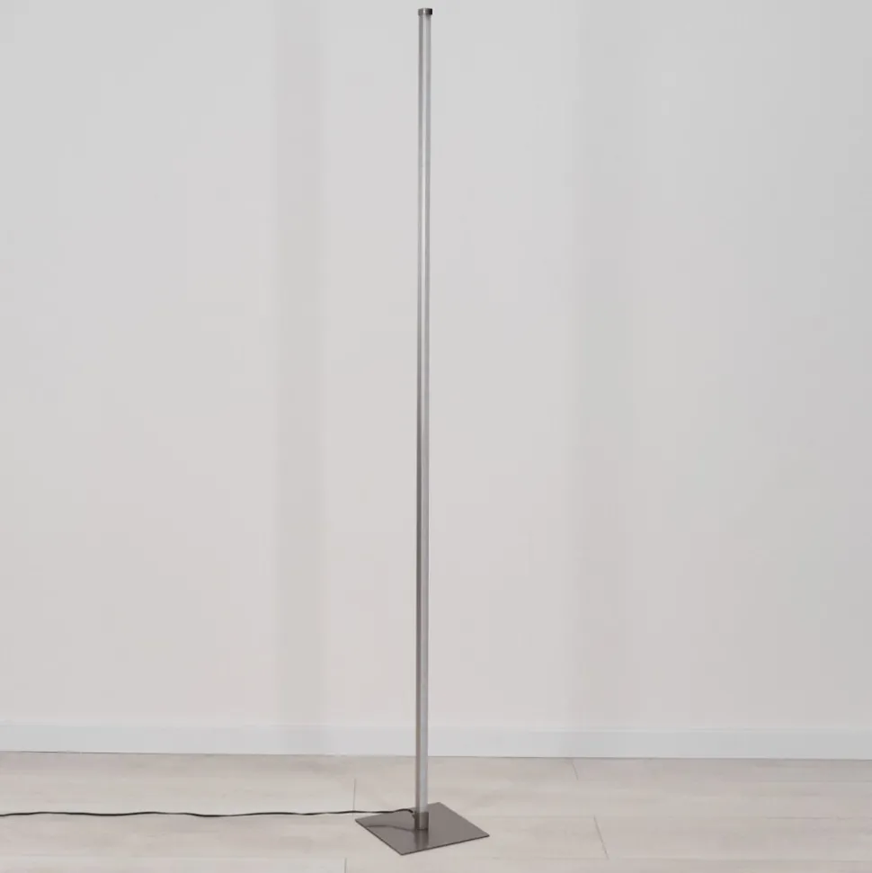 Lampadaire Soyo Led Nickel Mat, 1 Lumiere