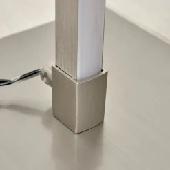 Lampadaire Soyo Led Nickel Mat, 1 Lumiere