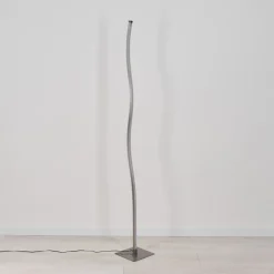 Lampadaire Soyo Led Nickel Mat, 1 Lumiere