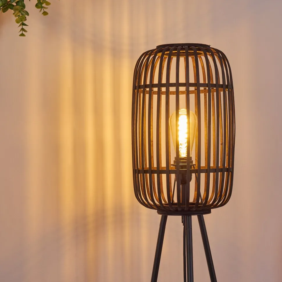 Lampadaire Teheran Noir, 1 Lumiere