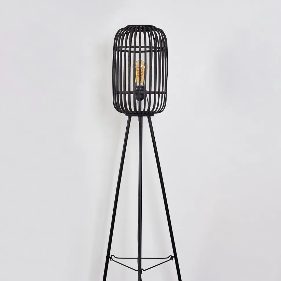 Lampadaire Teheran Noir, 1 Lumiere