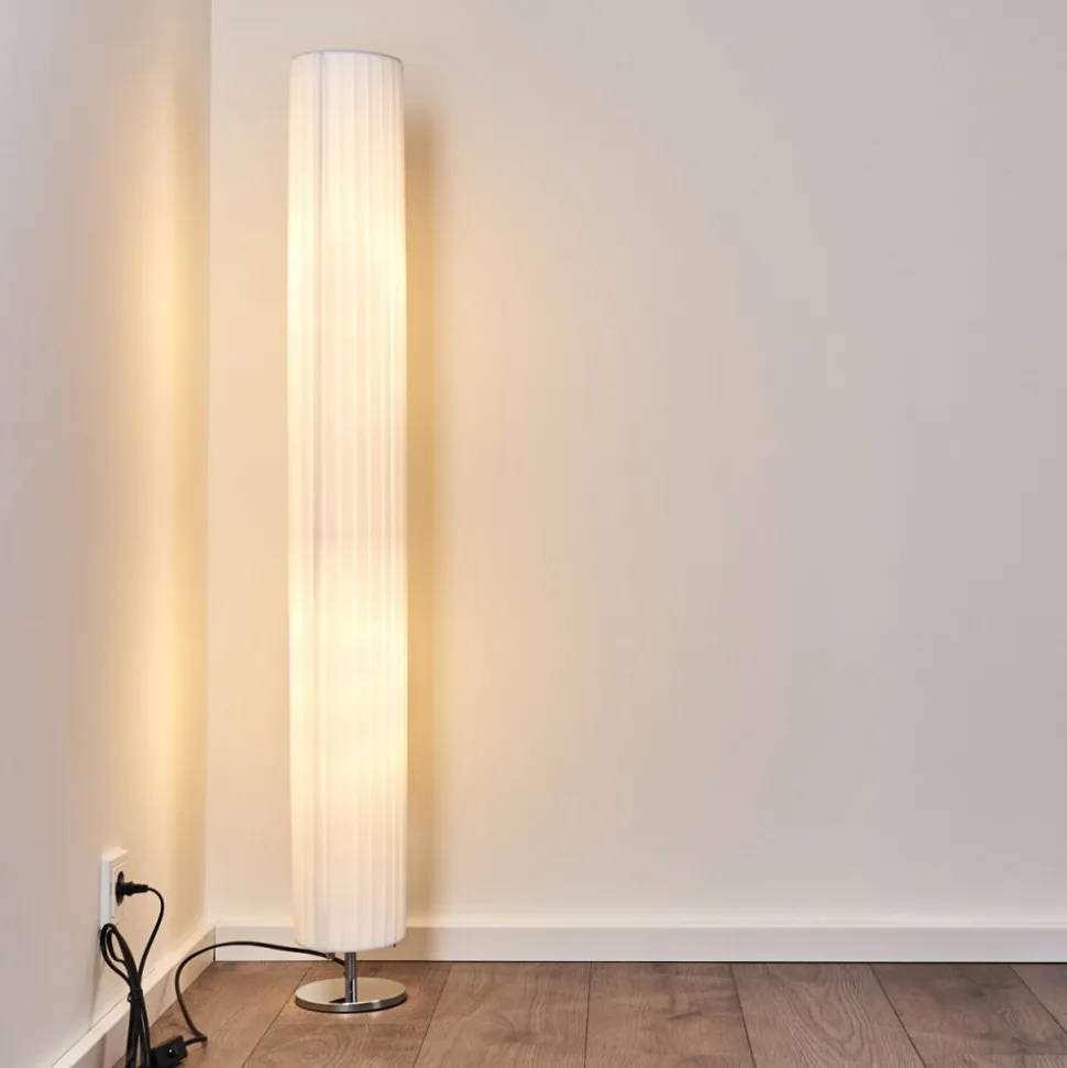 Lampadaire Tekmal Chrome, 2 Lumieres