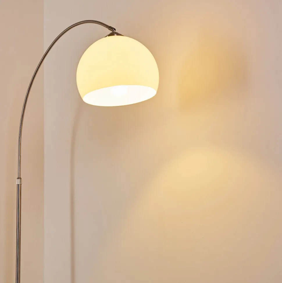 Lampadaire Tipitapa Nickel Mat, 1 Lumiere