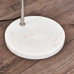 Lampadaire Tipitapa Nickel Mat, 1 Lumiere