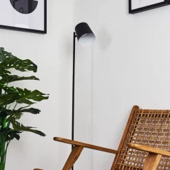 Lampadaire Tontolos Led Noir, 1 Lumiere