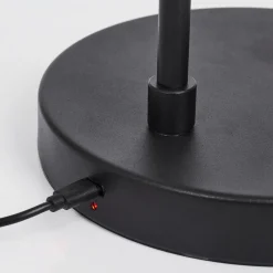 Lampadaire Tontolos Led Noir, 1 Lumiere