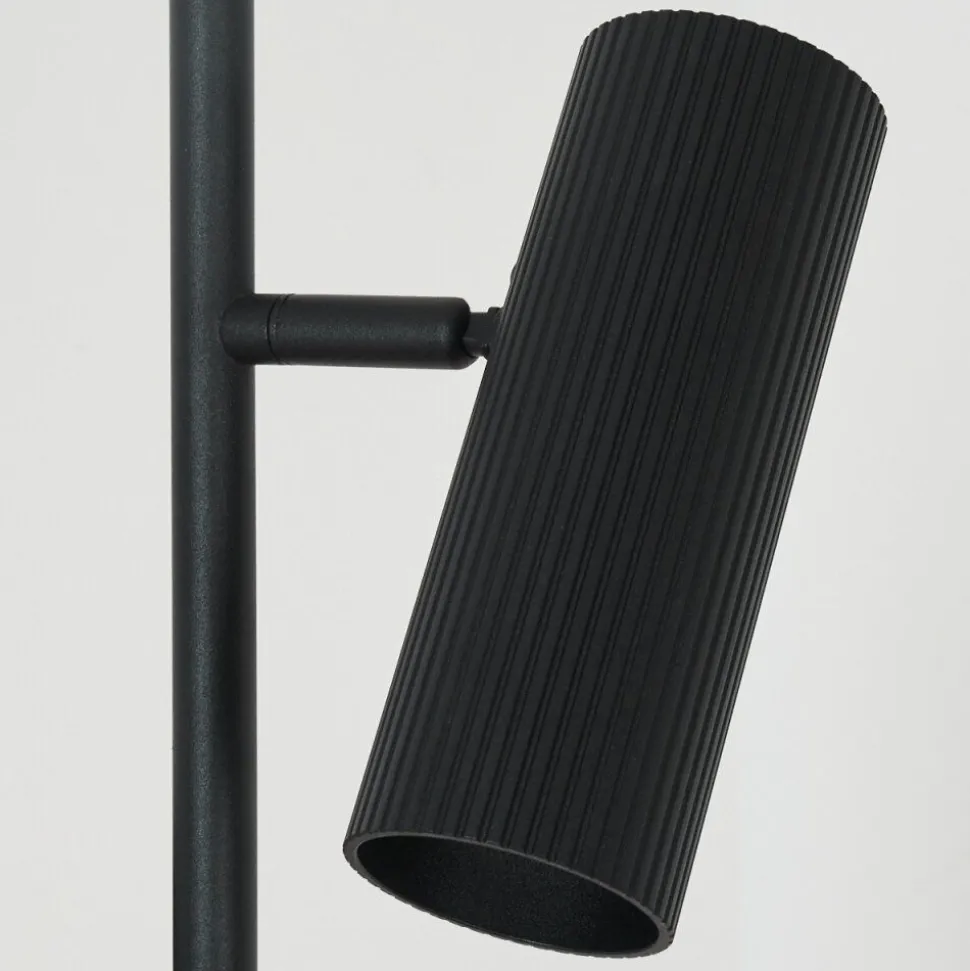 Lampadaire Trutielle Noir, 2 Lumieres