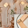 Lampadaire Tukchor Ecru, 1 Lumiere
