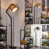 Lampadaire Tukchor Noir, 1 Lumiere