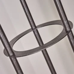 Lampadaire Tyldom Argent Oxyde, 3 Lumieres