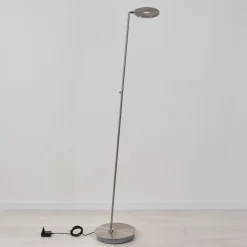Lampadaire Umag Led Chrome, Nickel Mat, 1 Lumiere